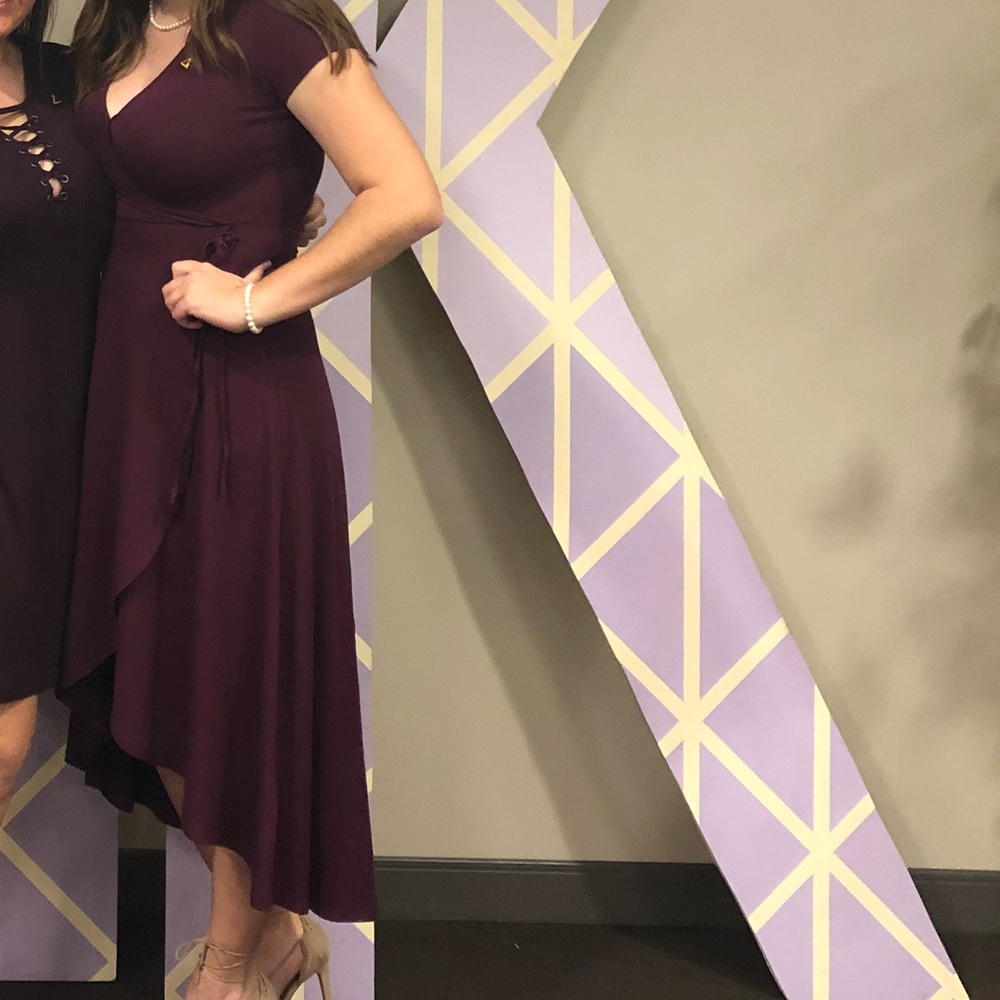 Maroon Dress
